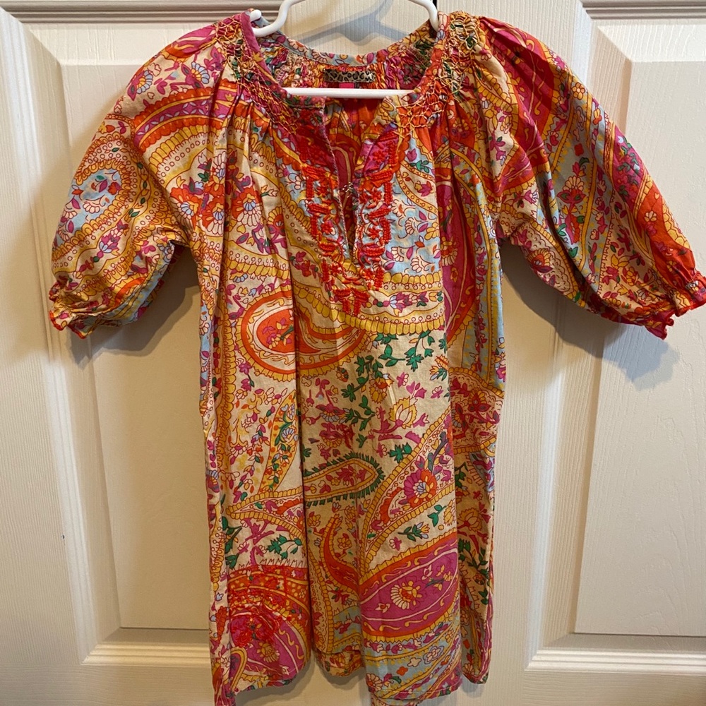 Floral Pink Chicken Dress